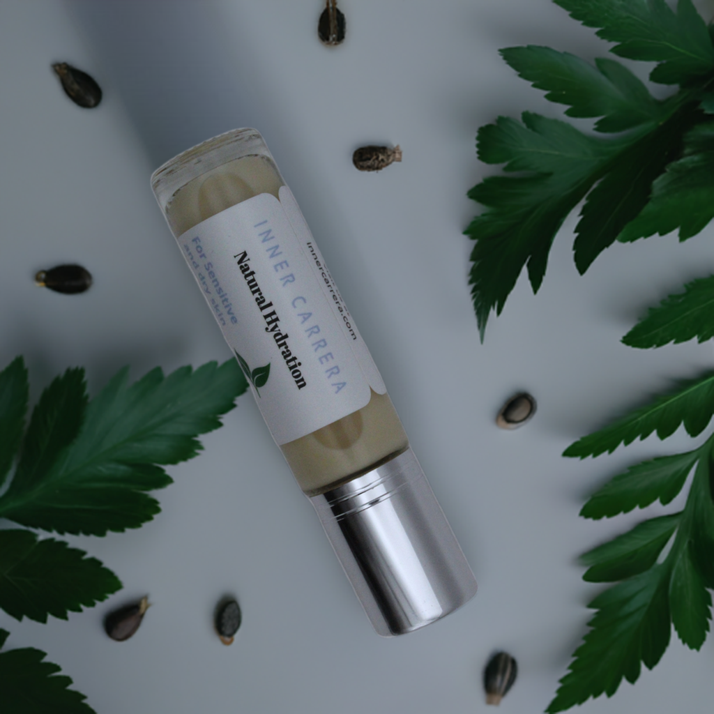 Travel Serum, angled view